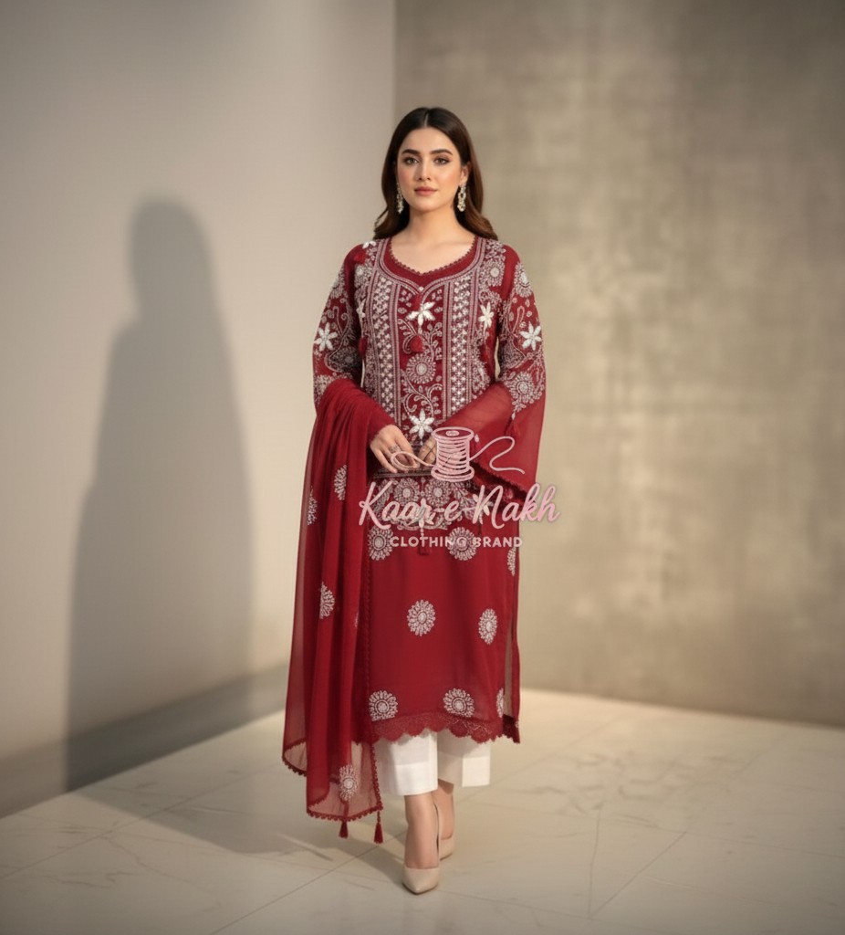 royal-maroon-hand-embroidered-chiffon-suit-for-women-premium-embroidered-2-piece-unstitched-suit