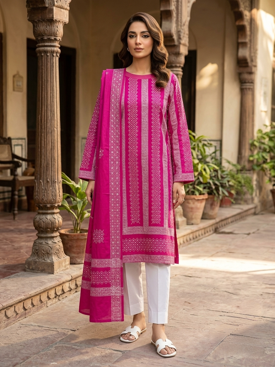fuchsia-pink-with-white-embroidery-unstitched-suit-fuchsia-pink-dupatta